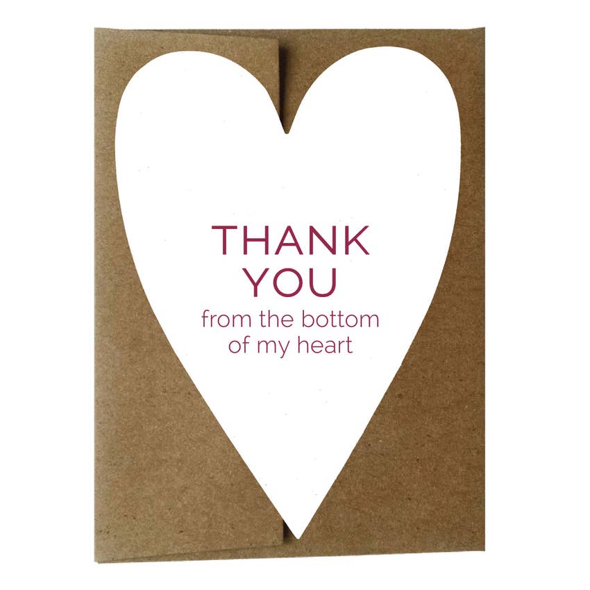 Modern Thank You Postcards - Pack of 10