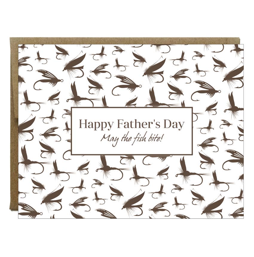 Father's Day Fly Fishing Card