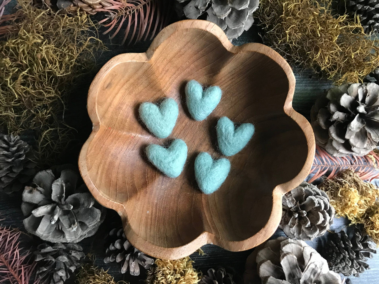 Felted Wool Heart