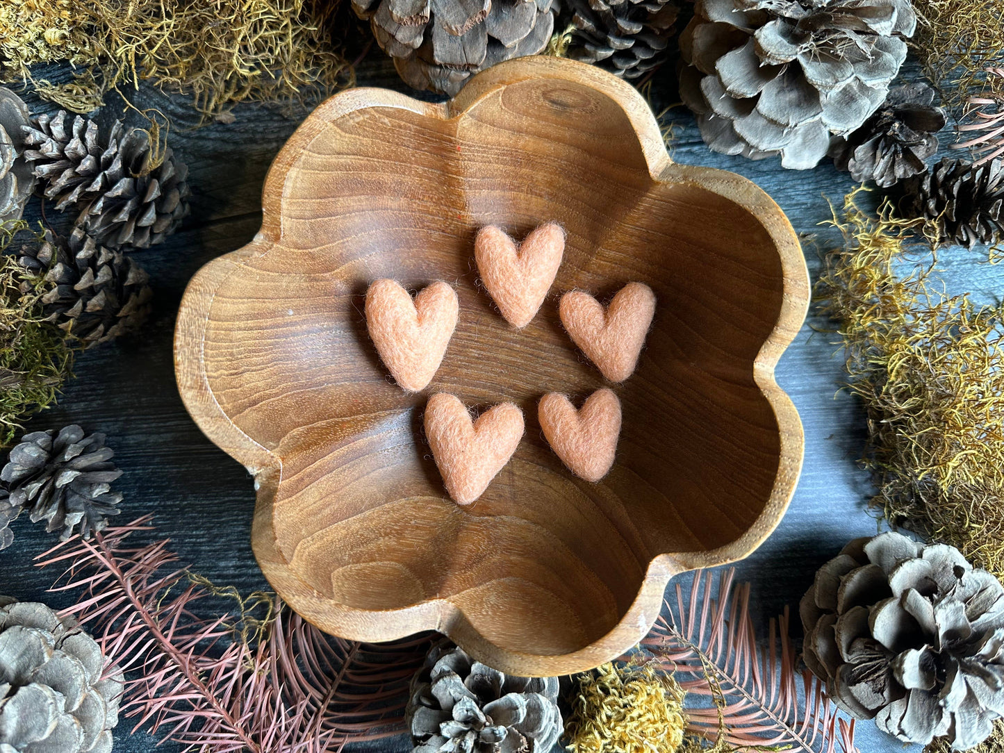 Felted Wool Heart