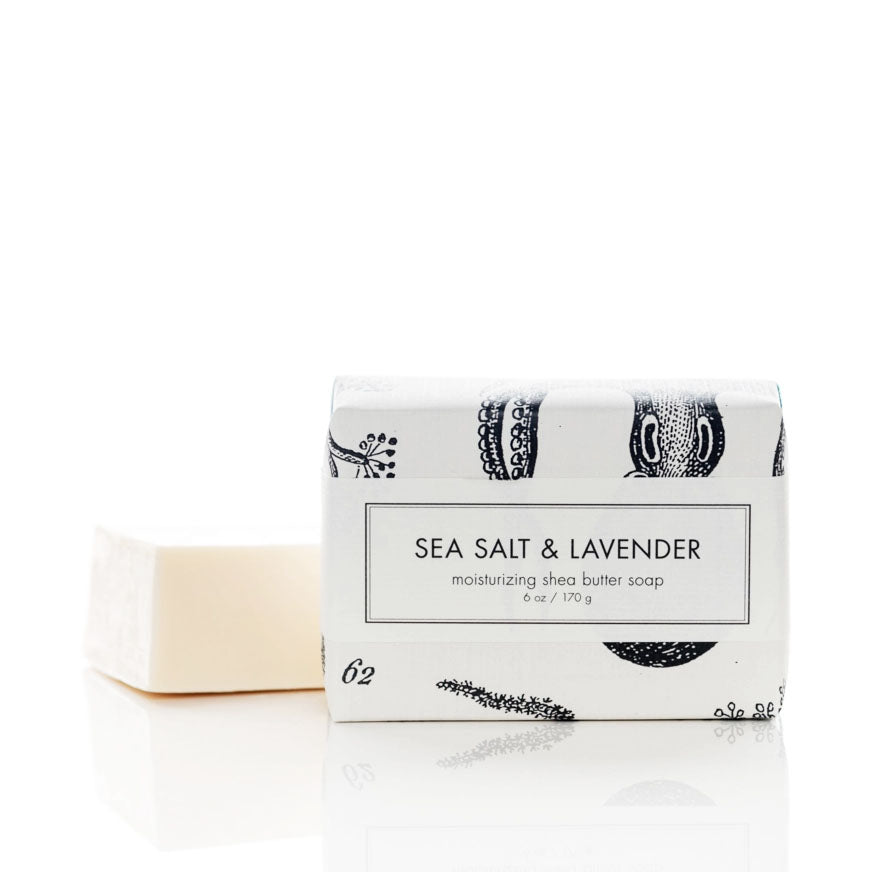 Sea Salt & Lavender Shea Butter Bar Soap