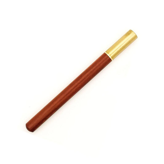 Wood Rollerball Pen, Fancy Gel Ink, Engraved