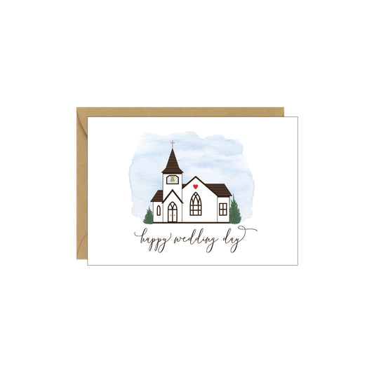 Enclosure Card - Wedding Chapel - 4 pack